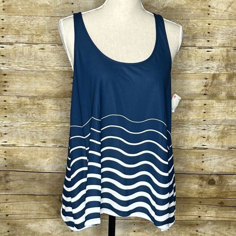 Simply Southern casual coastal lake life summer vacation cutout racerback tank